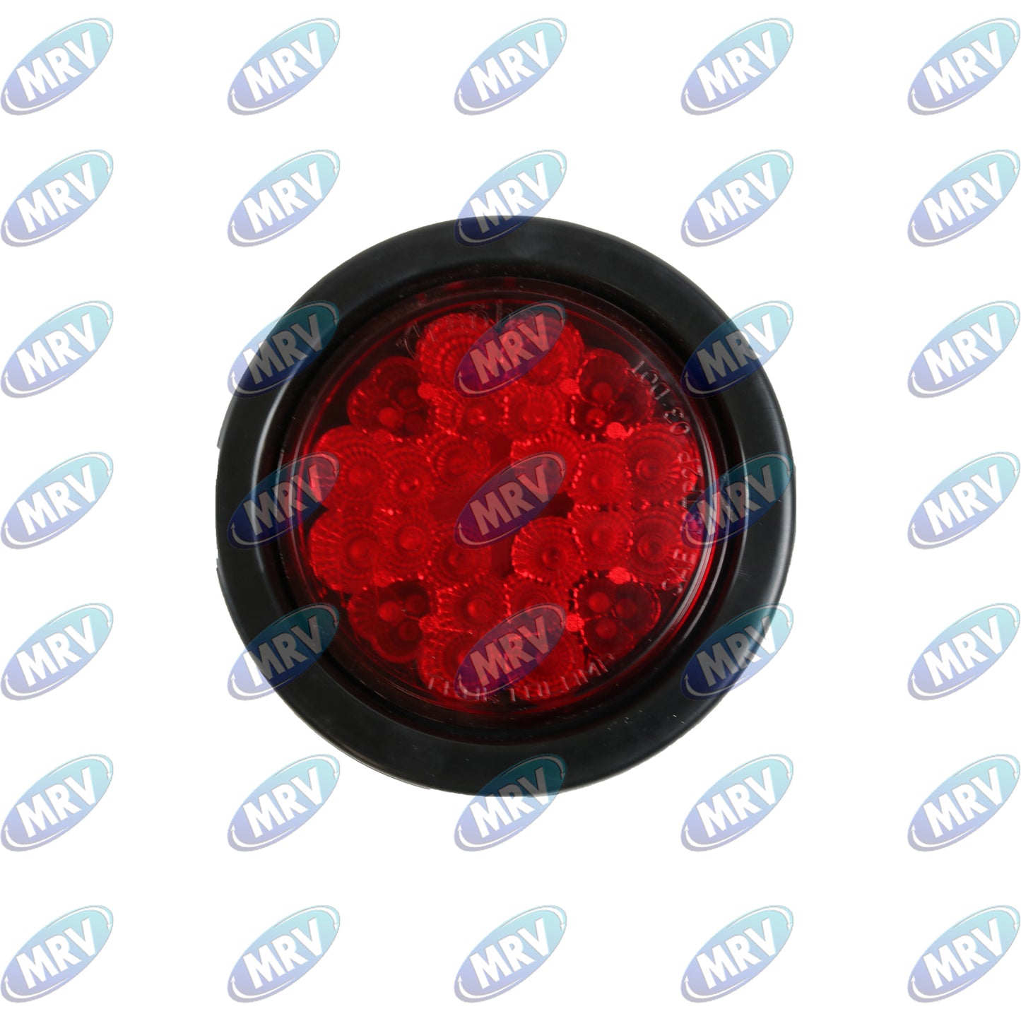 PLAFON LEDS ROJO TRASERO MICA ROJO 4" 3