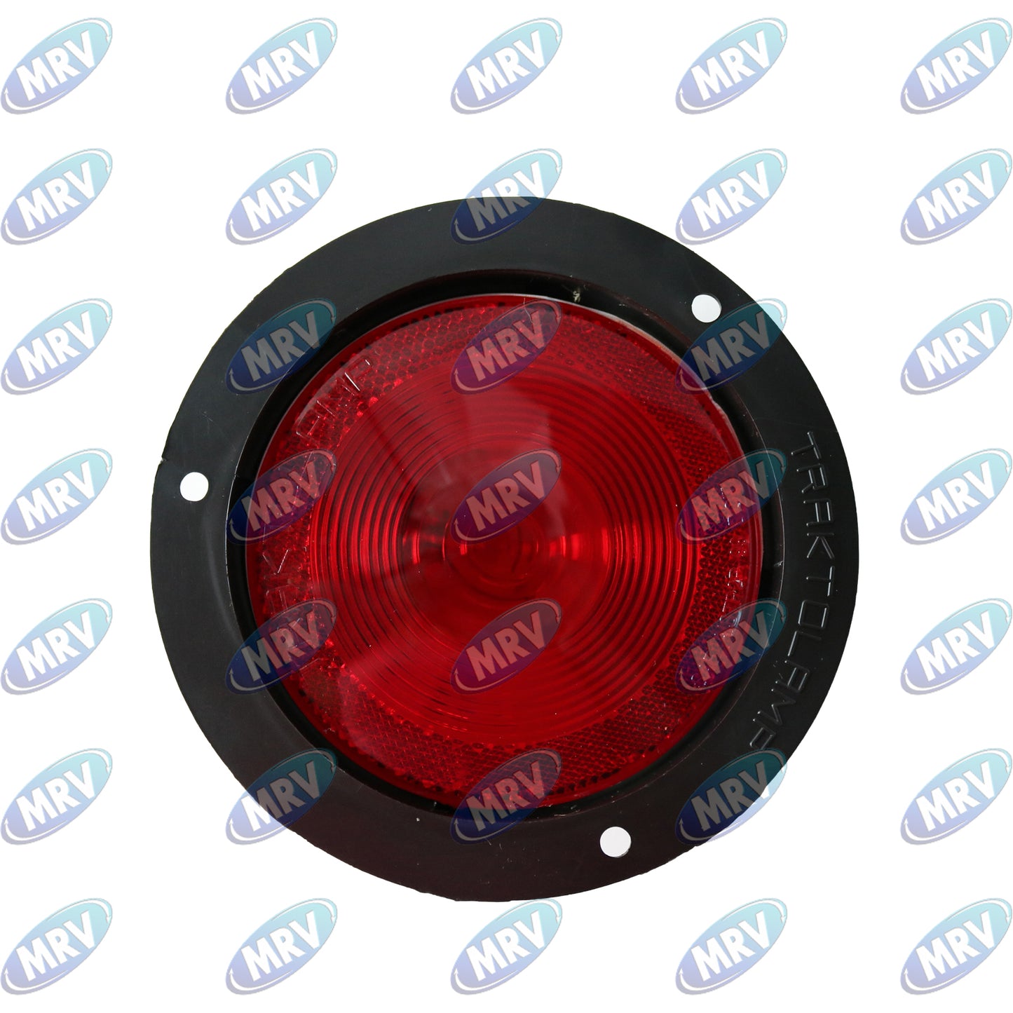 PLAFON REDON 4 FOCO ROJO ATORNILL 12V