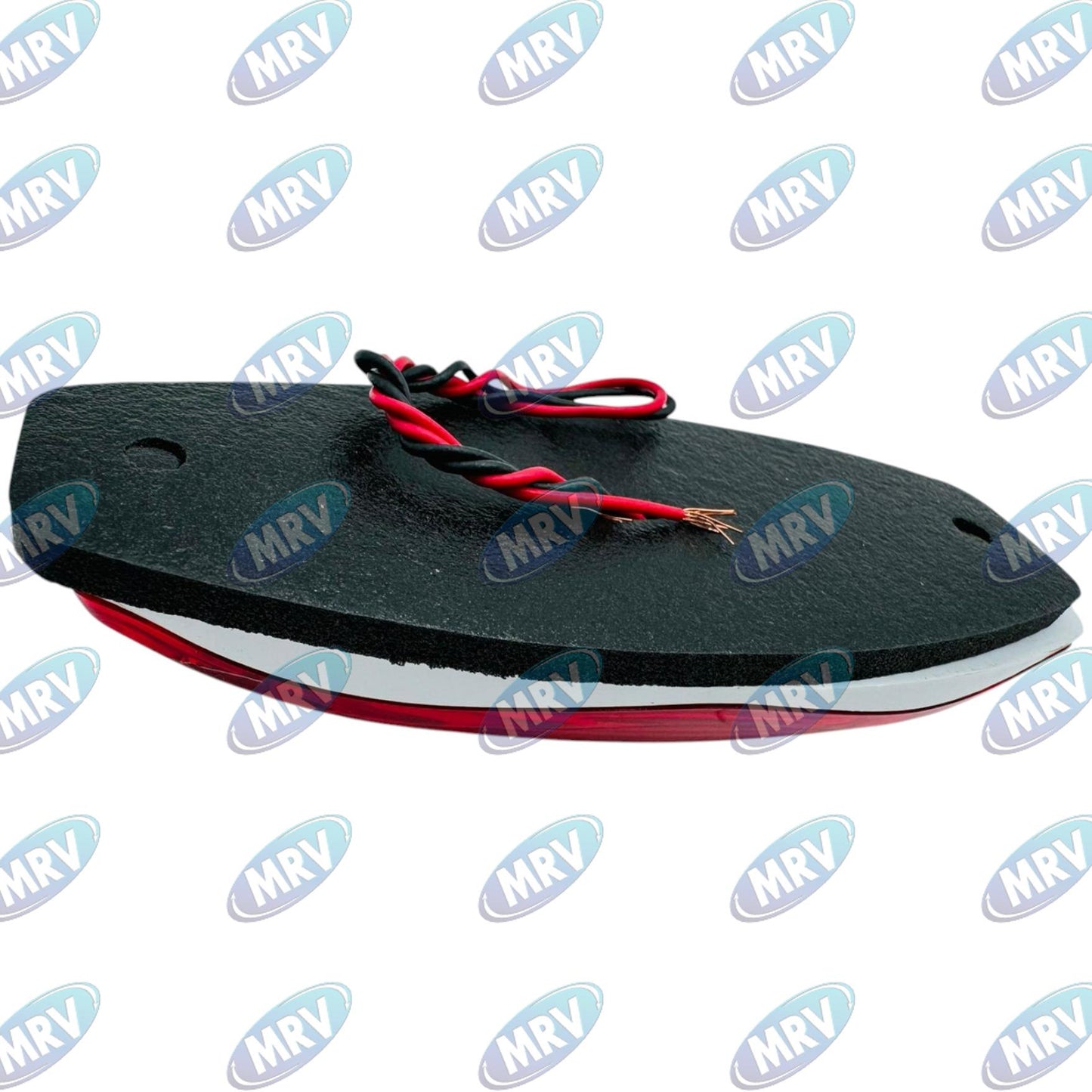 PLAFON LATERAL OVALADO 3 LED FIJOS LENTE