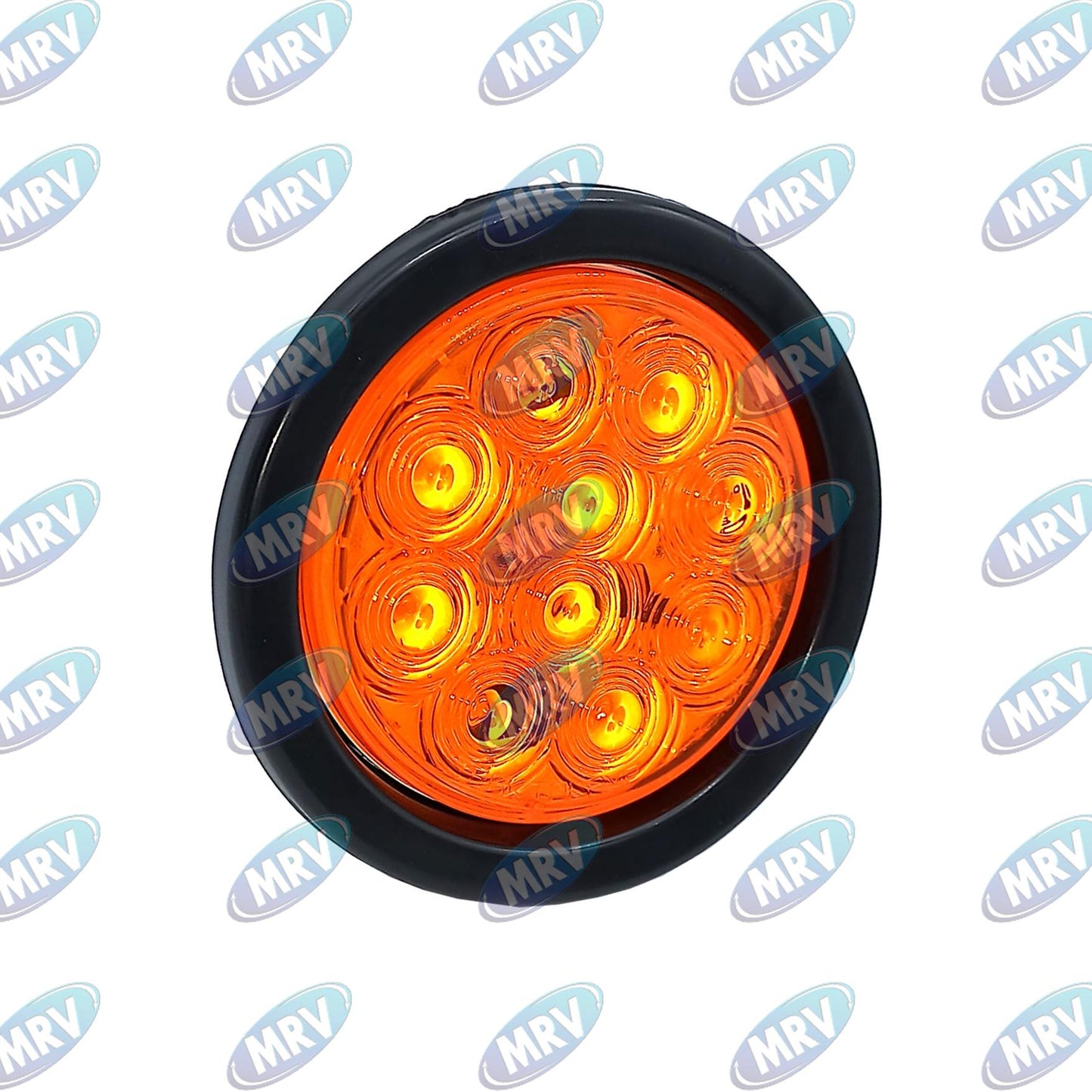 PLAFON REDON 4 LED AMBAR EMB 12-24V
