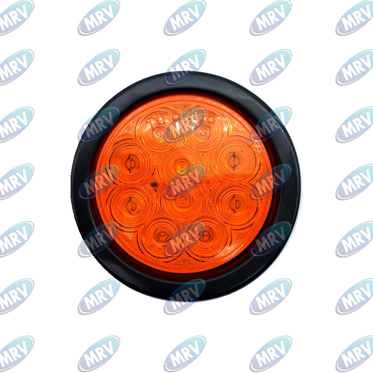 PLAFON REDON 4 LED AMBAR EMB 12-24V