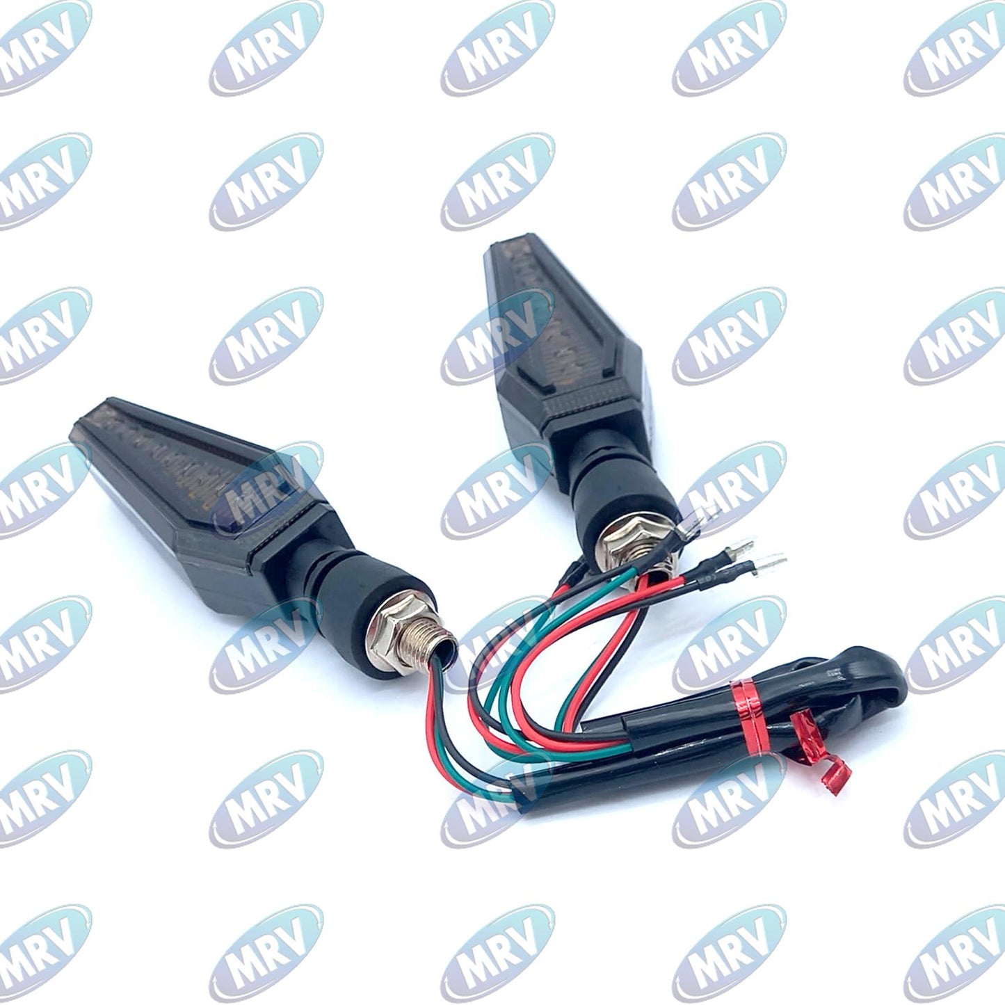 DIRECCIONAL LED MOTO AMBAR ROJO
