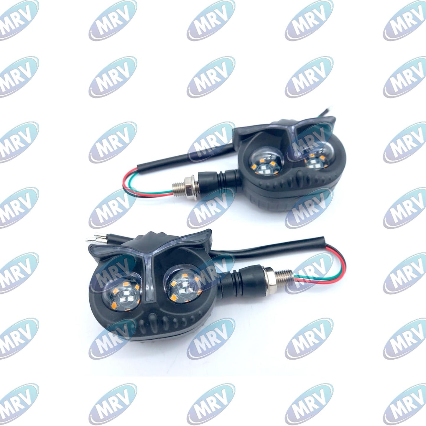DIRECCIONAL LED MOTO AMBAR ROJO