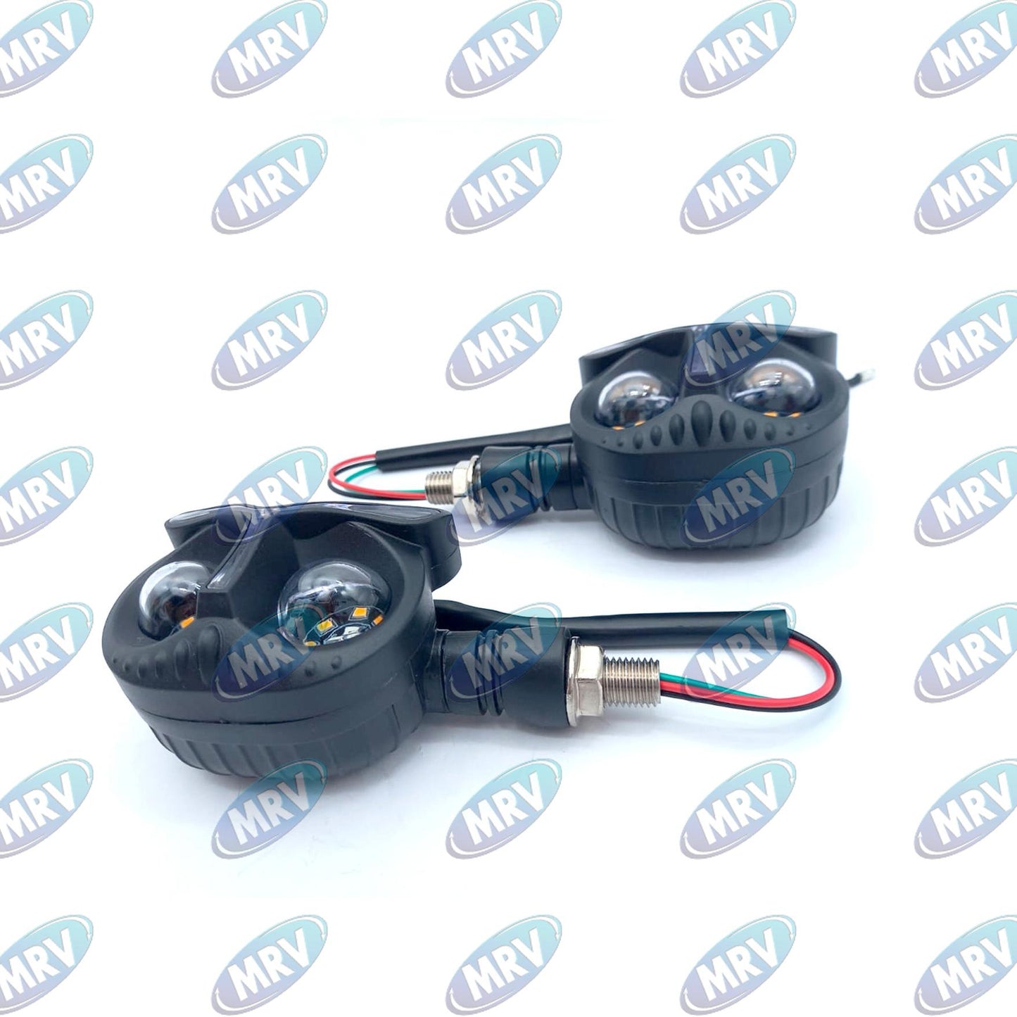 DIRECCIONAL LED MOTO AMBAR ROJO