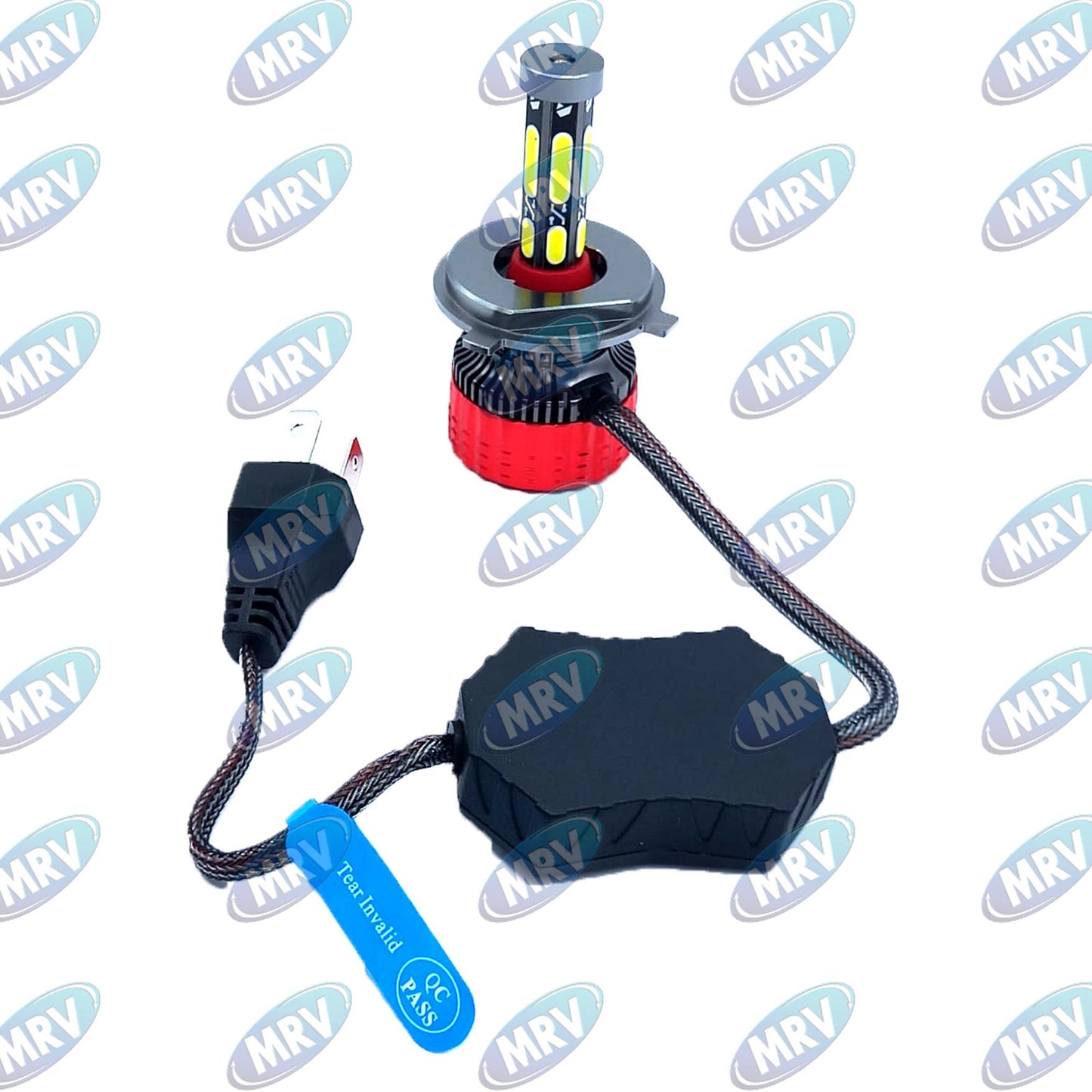 FOCO LED H4 6500K 12V-24V 6 CARAS
