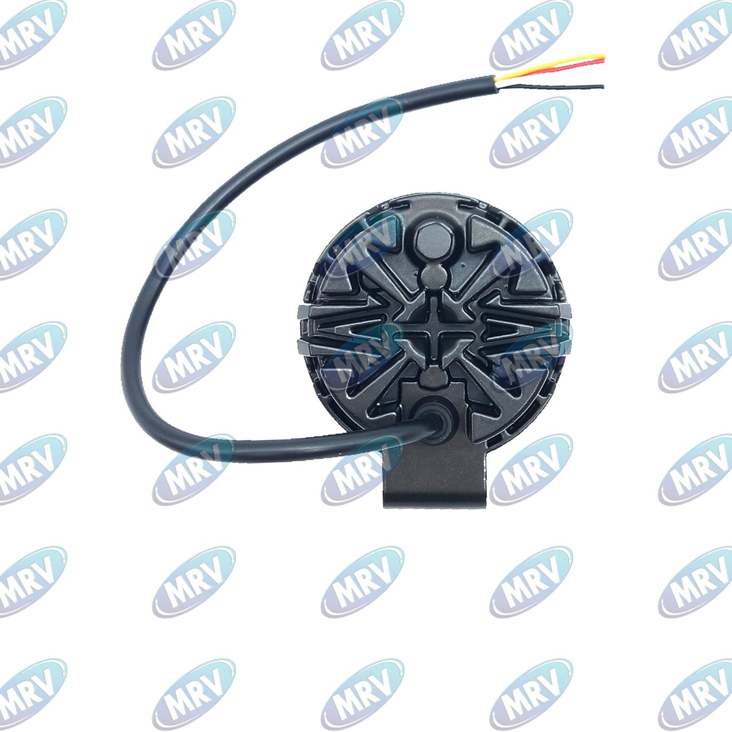 FARO AUXILIAR REDONDO 4 LED BLANCO AMBAR