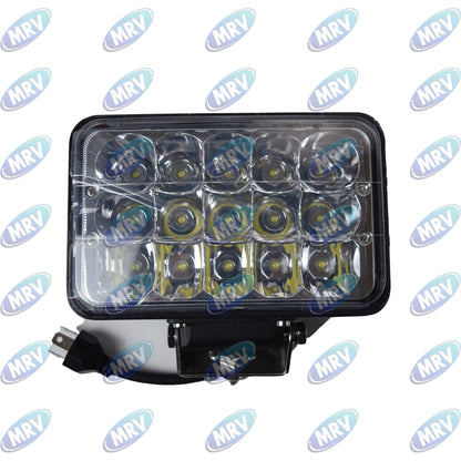 FARO RECT 15 LED KW55 IN CON BASE