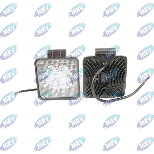 FARO TRABAJO PESADO CUADRAD 12-24V  9LED