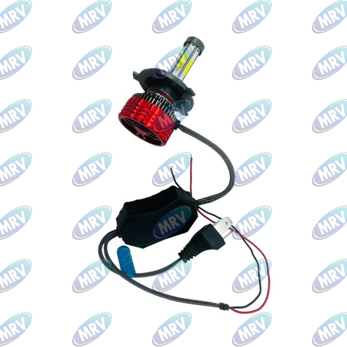 FOCO LED H4 6500K 12V-24V 6 CARAS