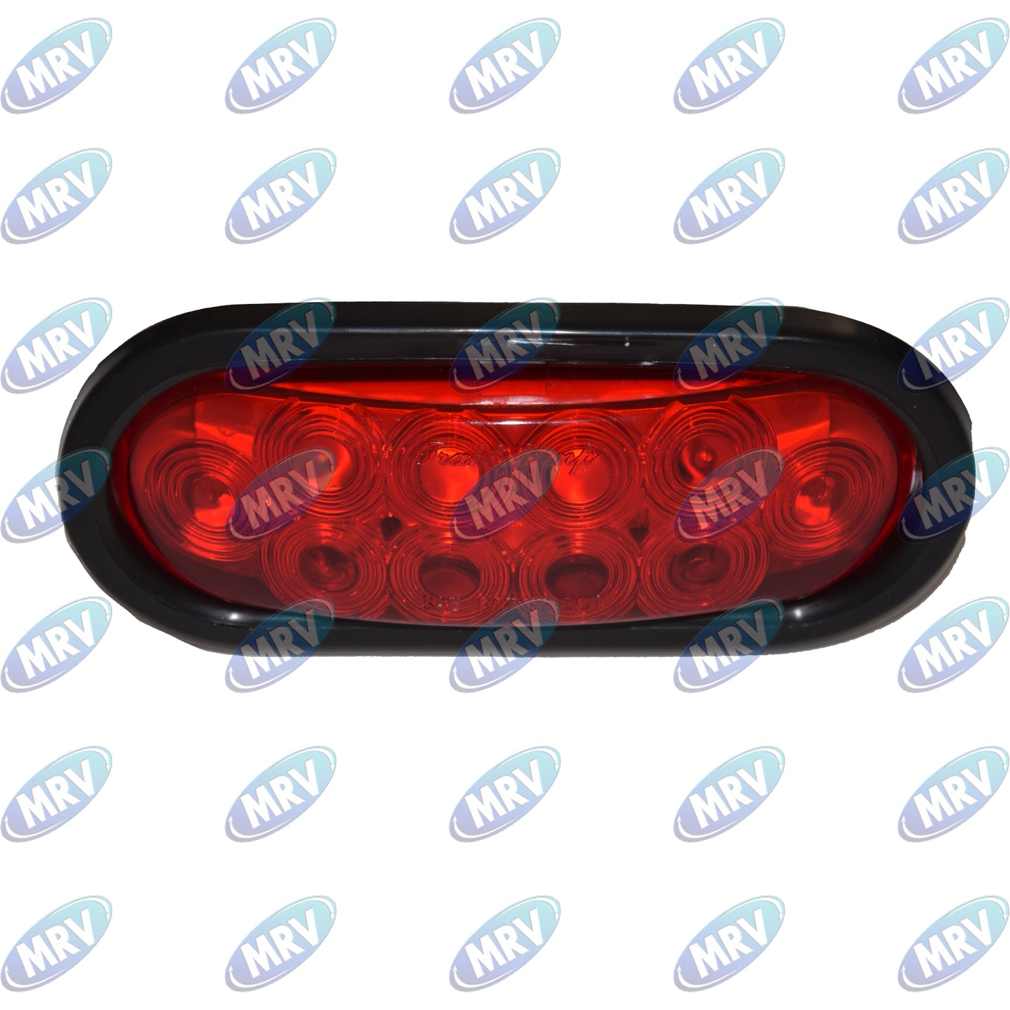 PLAFON OVAL LED ROJO ROJO EMB 12-24V