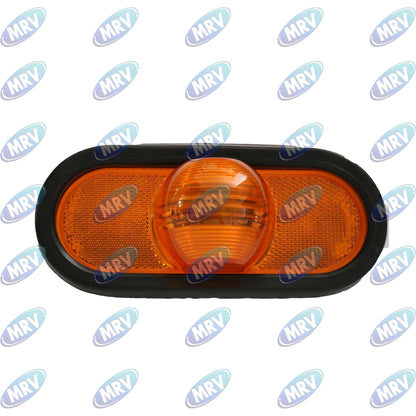 PLAFON OVAL FOCO BOLA CENTRO AMB EMB 12V