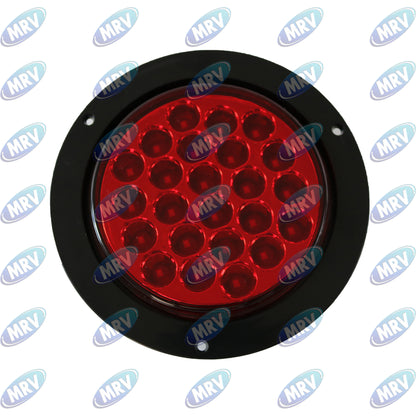 PLAFON REDON 4 LED ROJO ATOR 12-24V