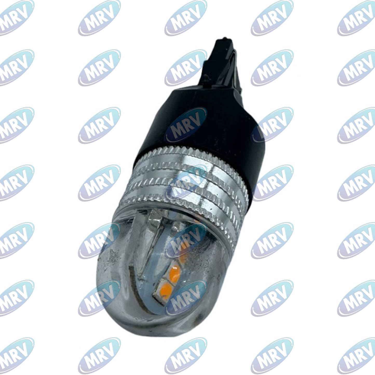 FOCO LED HIPERLED 7443 AMBAR CAPSULA