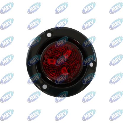 PLAFON 2 PLG LED ROJO CON DESTELLO