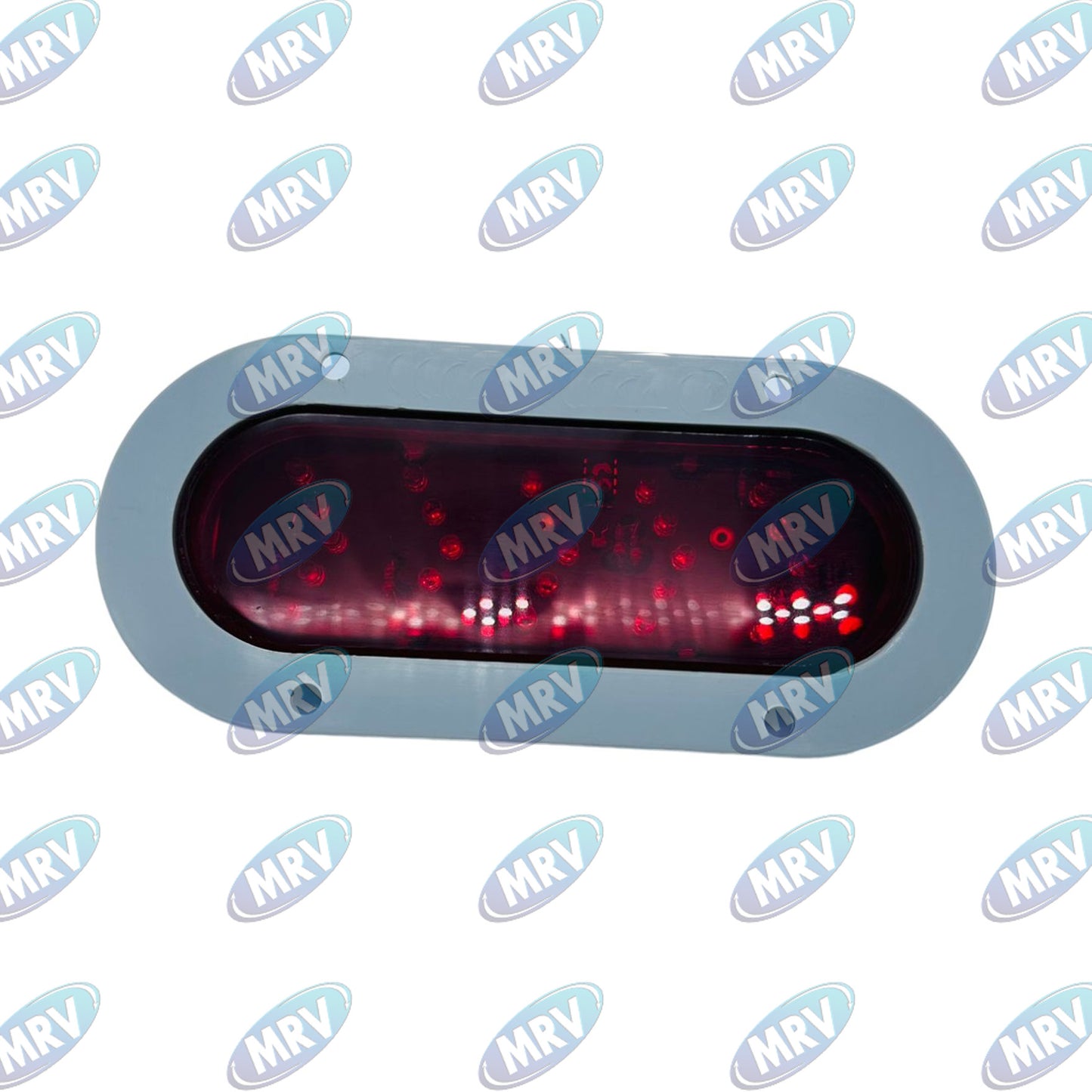 PLAFON 25 LED FLECHAS ROJO 12-24V