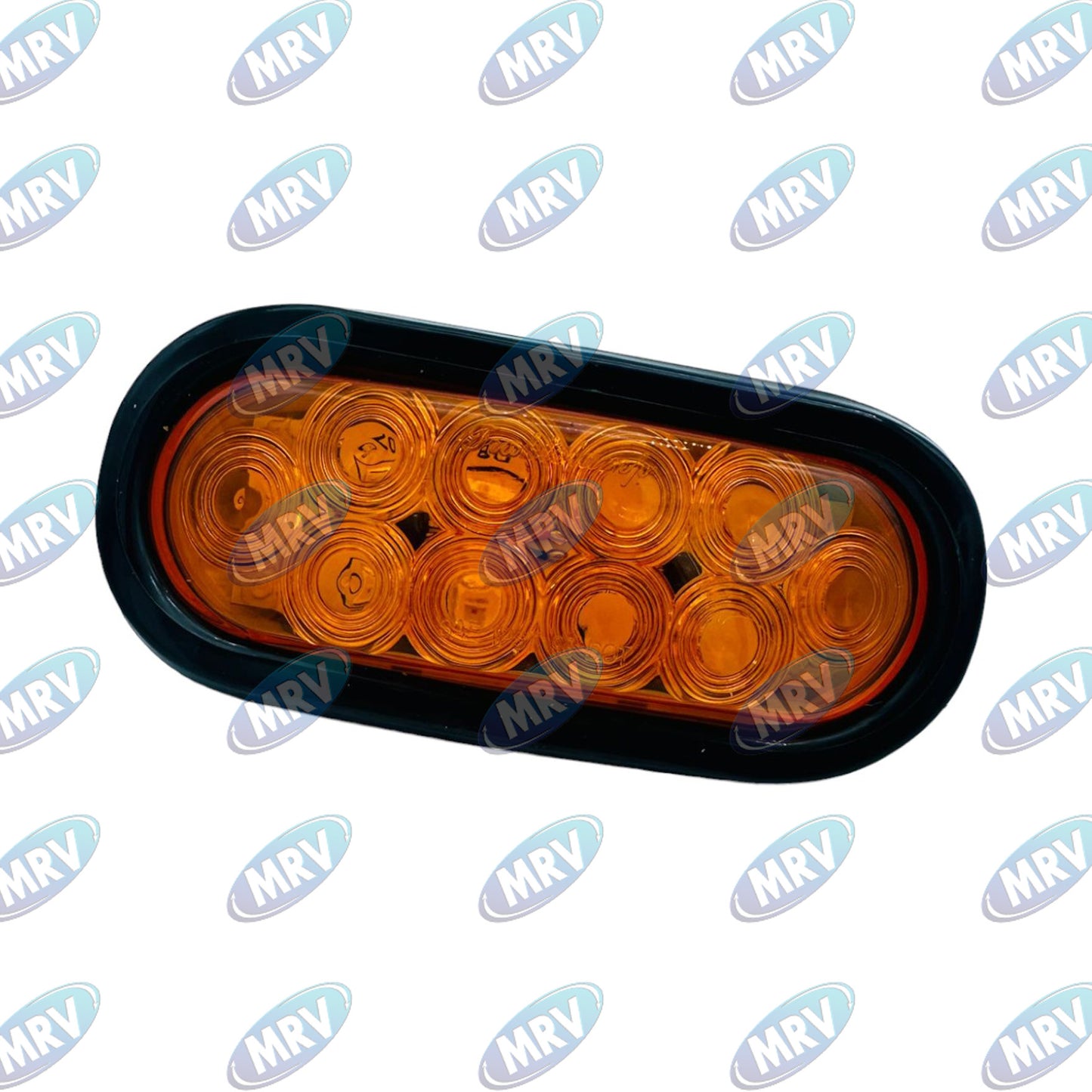 PLAFON OVAL LED  AMBAR EMB 12-24V