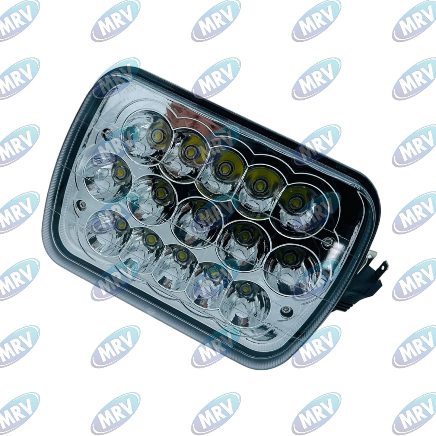 UNIDAD  SELLADA RECT H6054 15 LEDS 9-32V