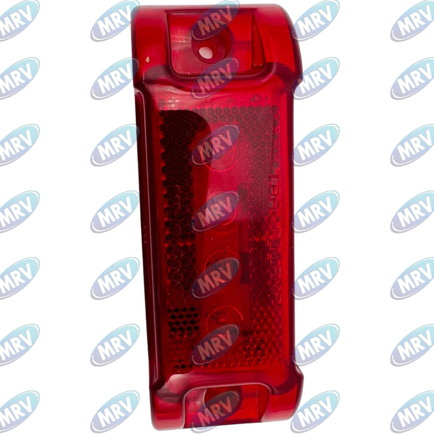 PLAFON RECT ROJO 4LED 12V