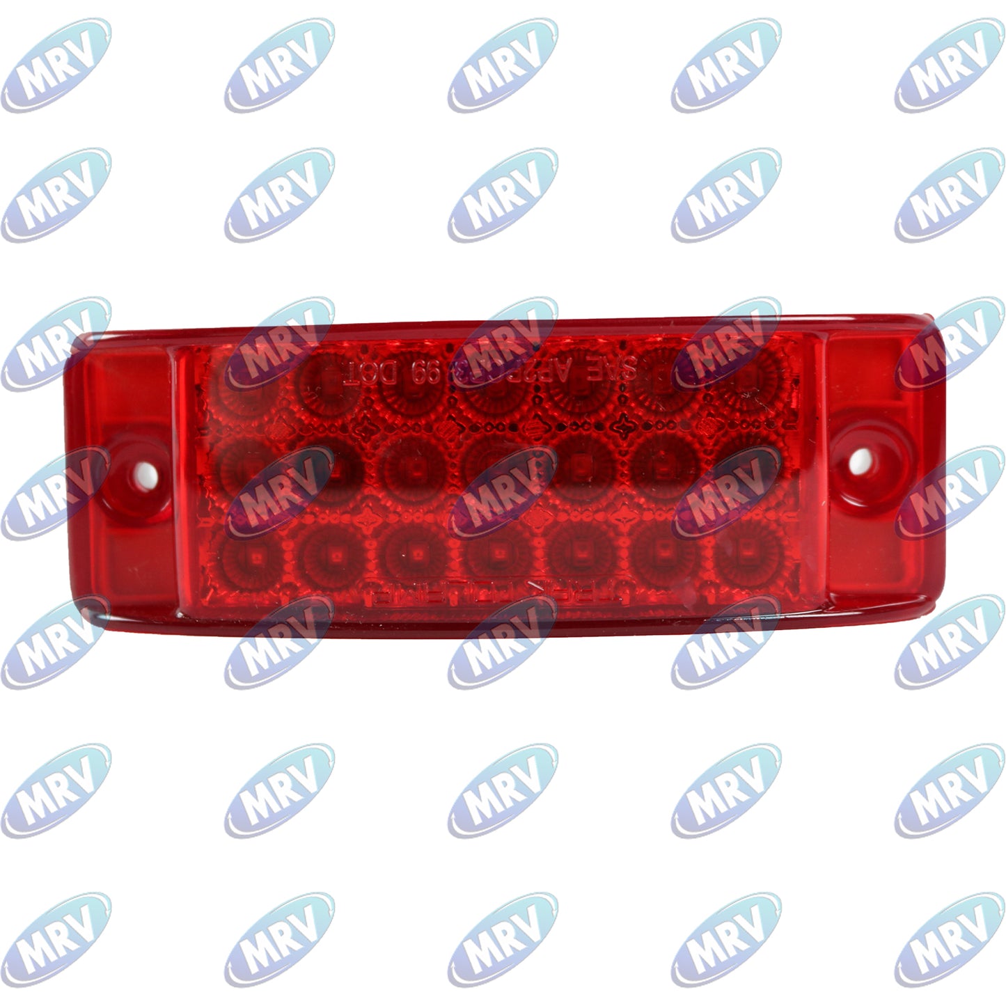 PLAFON 21 LED ROJO 12-24V