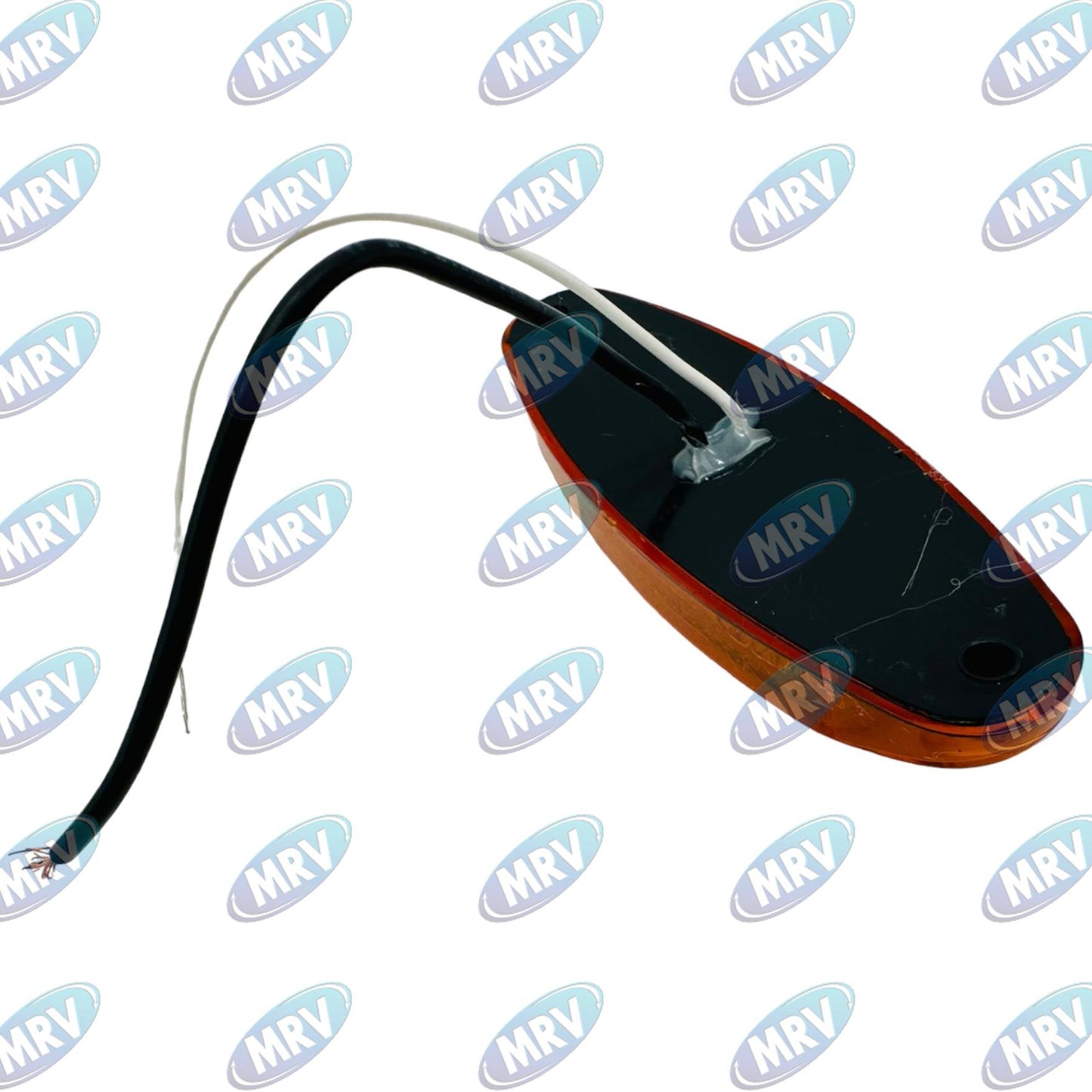 LUZ POSICION AMBAR OVALADA LED 24V