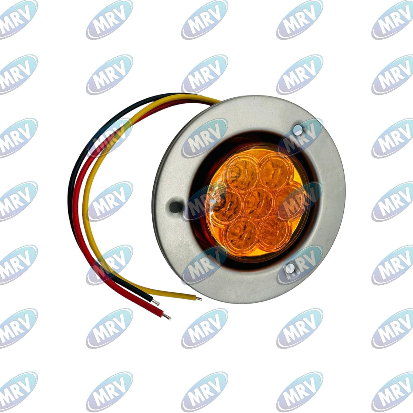 PLAFON 2 PLG 7 LED AMBAR CON DESTELLO