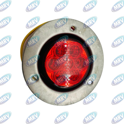 PLAFON 2 PLG 7 LED ROJO CON DESTELLO