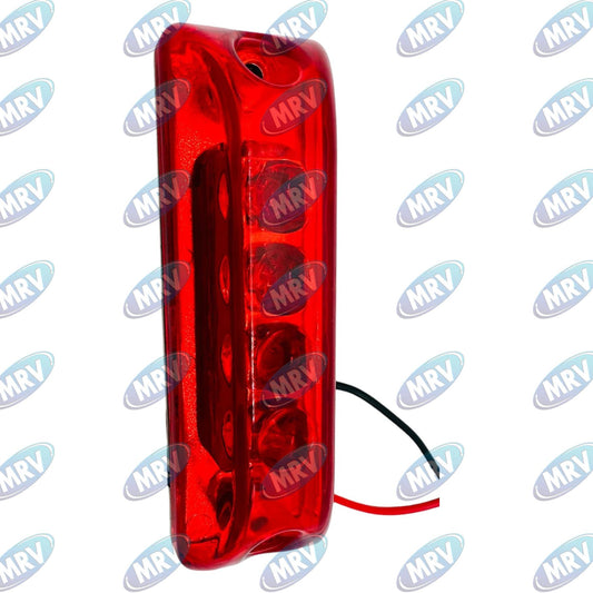 PLAFON LAT  KW 3LED  ROJO FUN R 12-24V