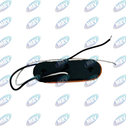 PLAFON LEDS MICA AMBAR LATERAL 3 LED