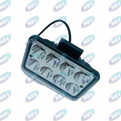 FARO RECTANGULAR 8 LED NEBLINA CUADRADO