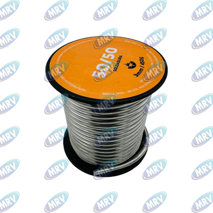 SOLDADURA ESTAÑO 450G GRUESA 5050 3MM