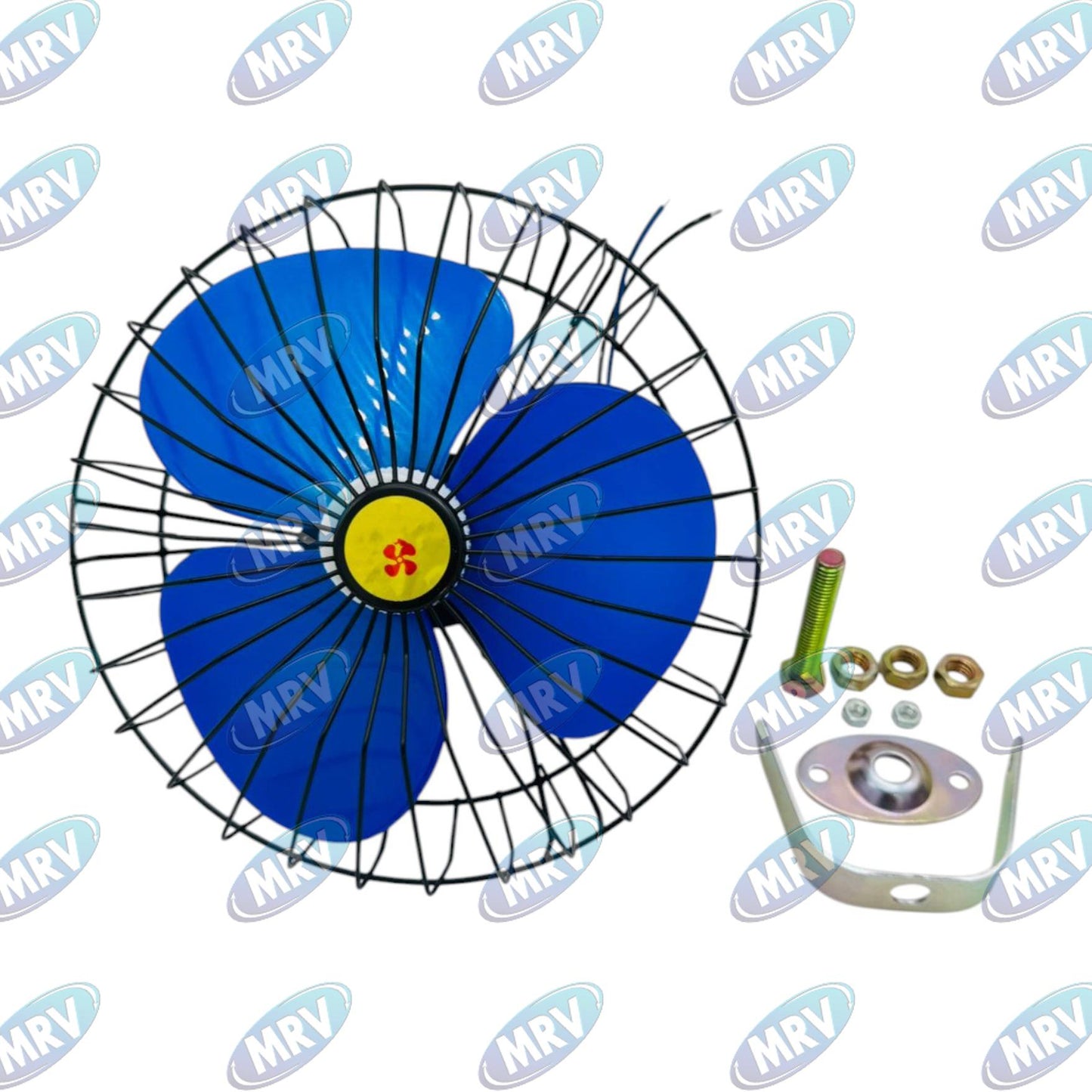 VENTILADOR FIJO 12V 6 PULGADAS REFORZADO