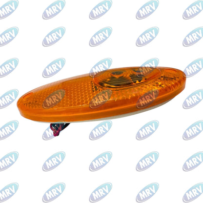 LUZ POSICION AMBAR OVALADA LED 24V SEMILLA