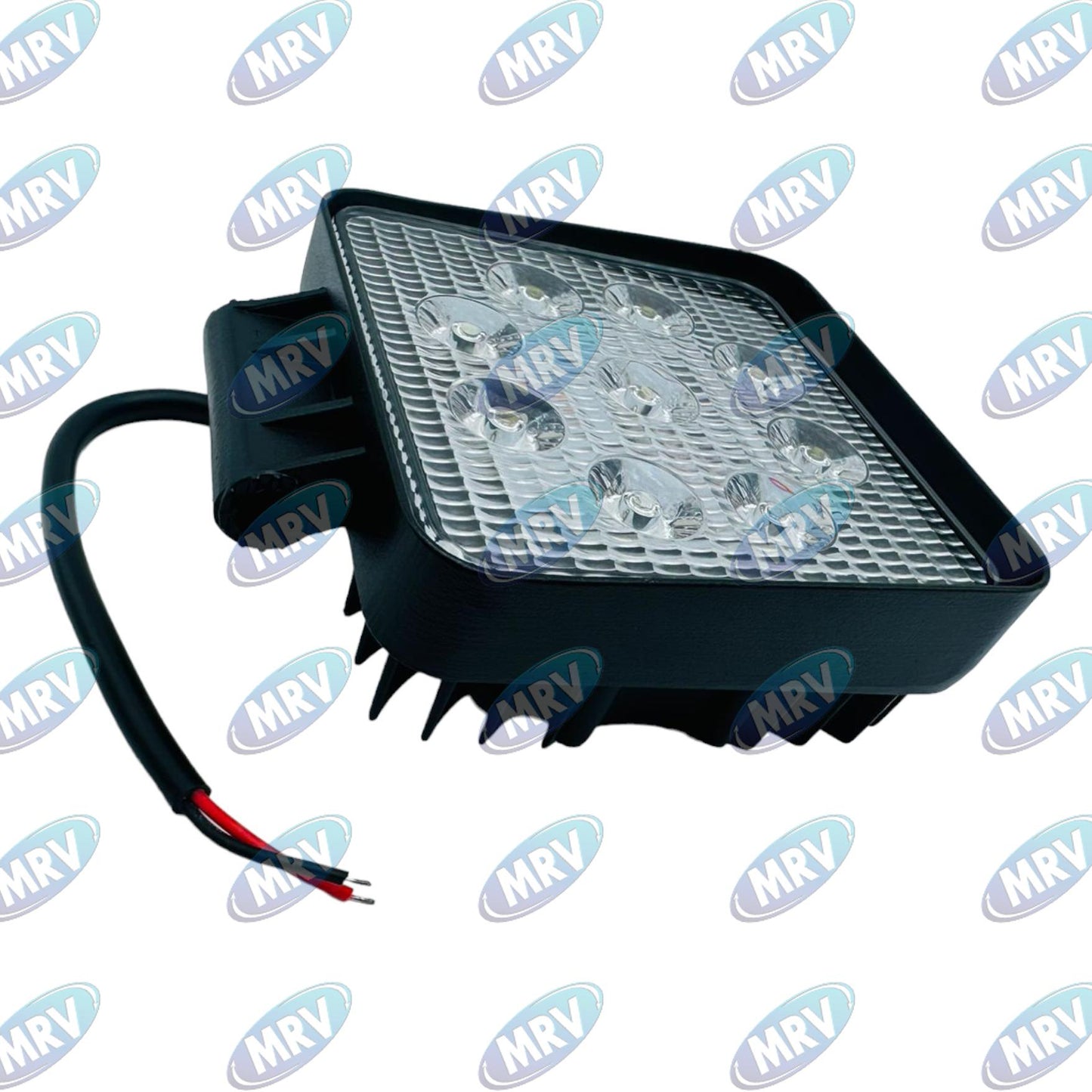 FARO TRABAJO PESADO CUADRAD 12-24V  9LED