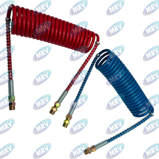 MANGUERA ESPIRAL 15 PIES DE AIRE AZUL RO