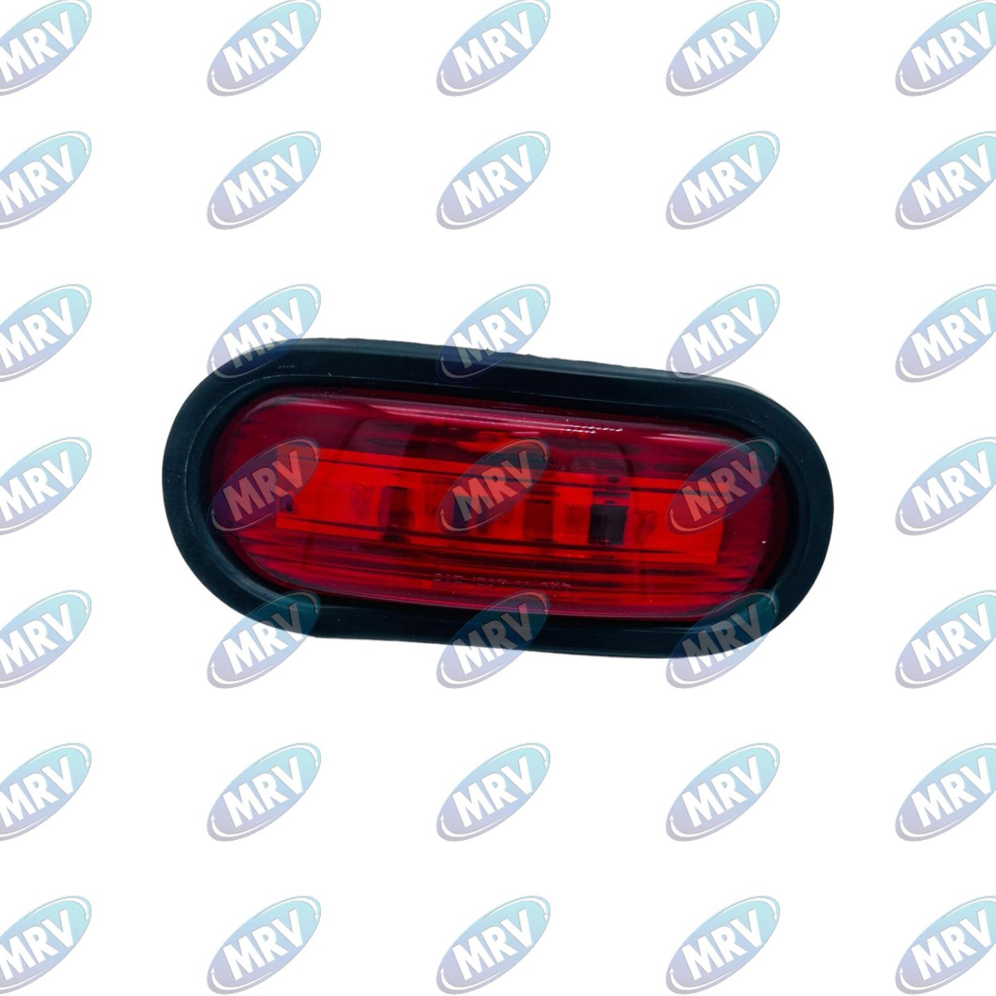 PLAFON OVALADO LED ROJO ROJO EMB 12-24V