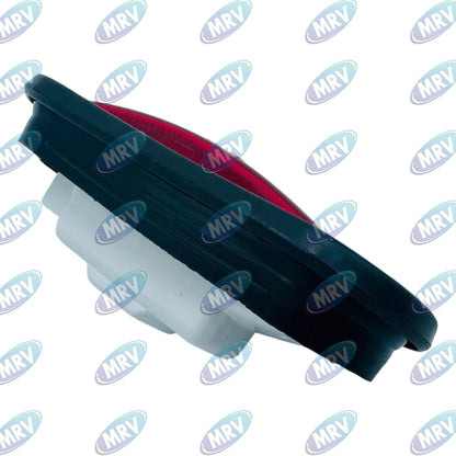 PLAFON OVALADO LED ROJO ROJO EMB 12-24V