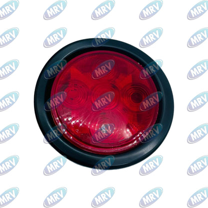 PLAFON REDON 4 LED ROJO ROJO EMBUTIR 12-