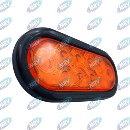 PLAFON OVA PLANO LED AMBAR EMBU 12-24V