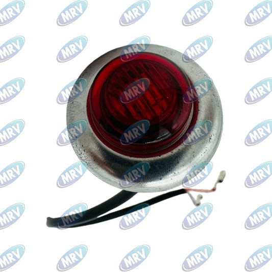 PLAFON REDON 3/4 LED ROJO EMB 12-24V