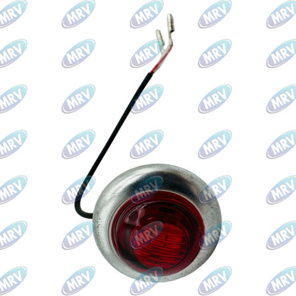 PLAFON REDON 3/4 LED ROJO EMB 12-24V