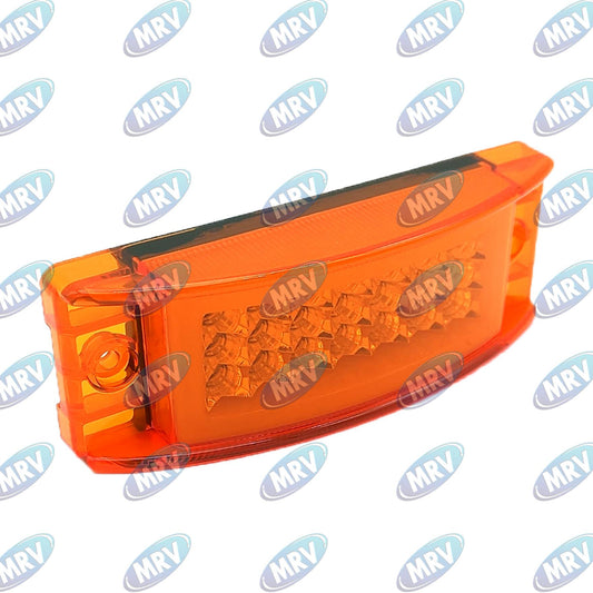 PLAFON 21 CON GEL LED AMBAR 12-24V