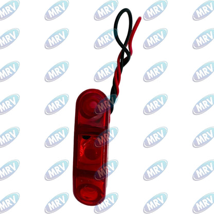 PLAFON LEDS MICA ROJO LATERAL 1 LEDS 12