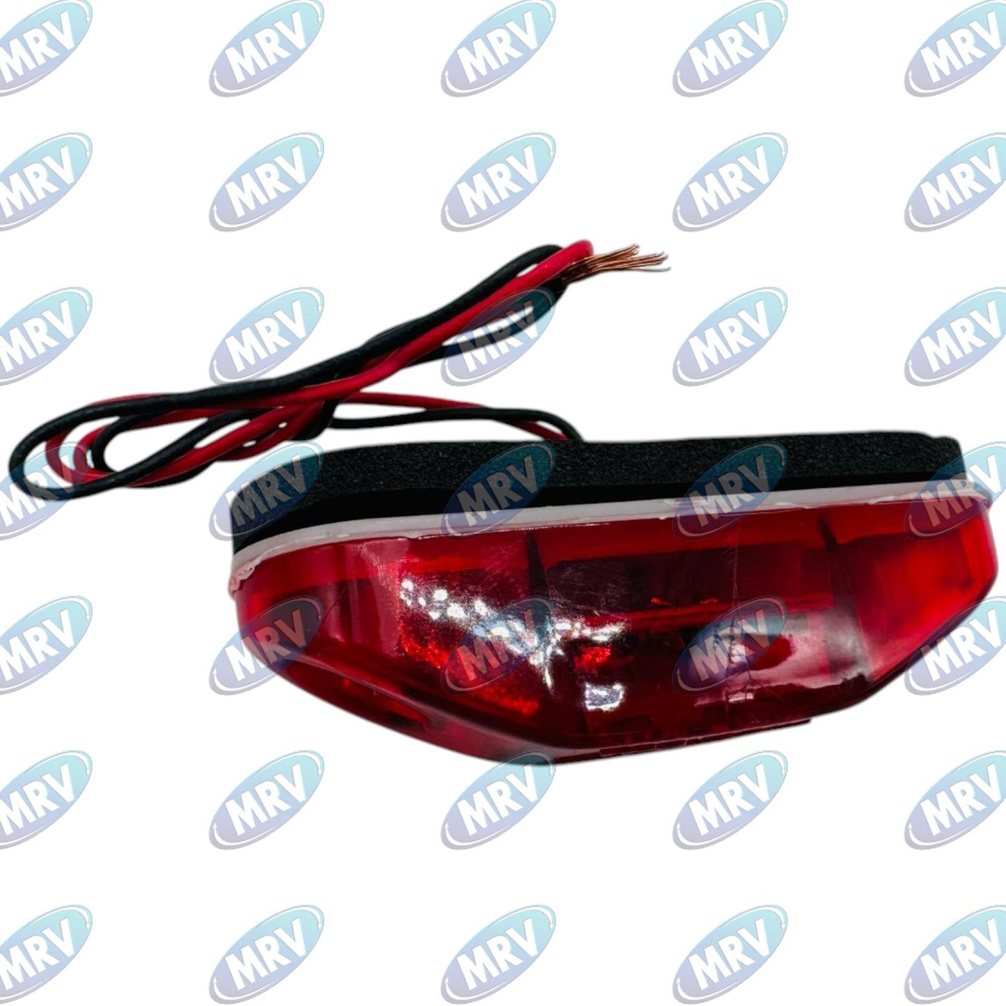 PLAFON LEDS MICA ROJO LATERAL 2 LEDS