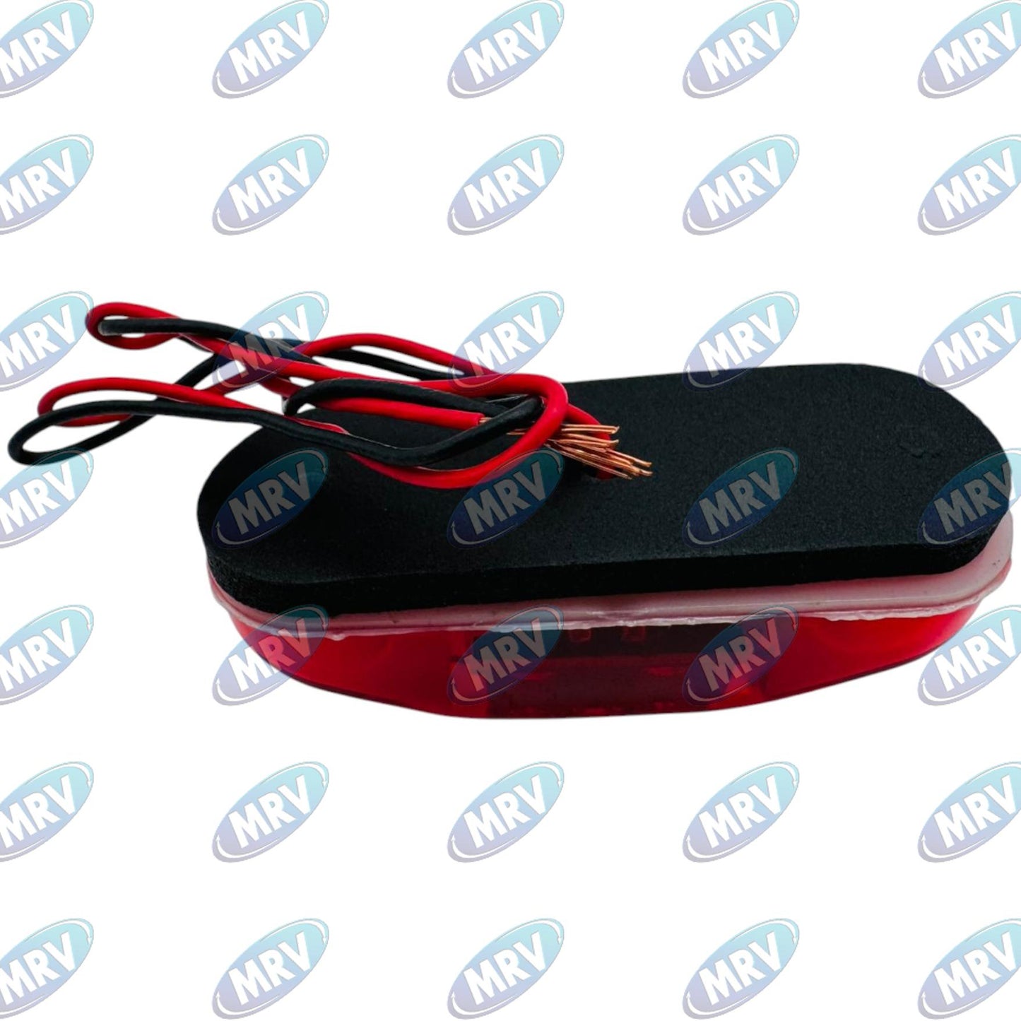 PLAFON LEDS MICA ROJO LATERAL 2 LEDS