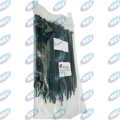 CINCHO NYLON 14 CM NEGRO PAQUETE DE 100