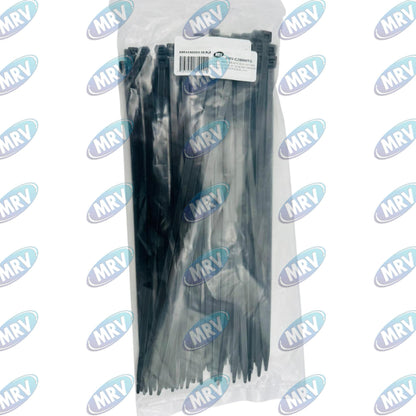 CINCHO NYLON 28 CM GRUESO NEGRO PAQUETE