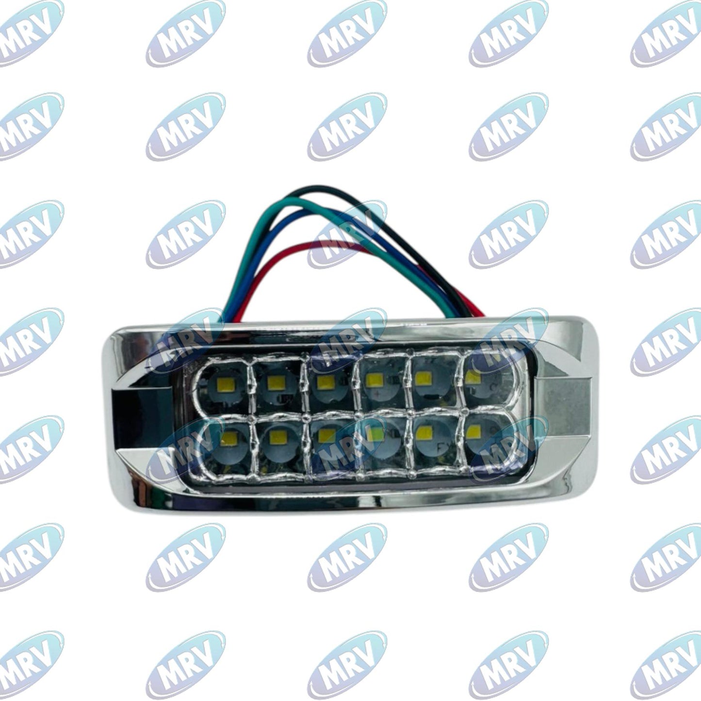 PLAFON LAT KW 12 LED CRISTAL 2 PZA 12-24