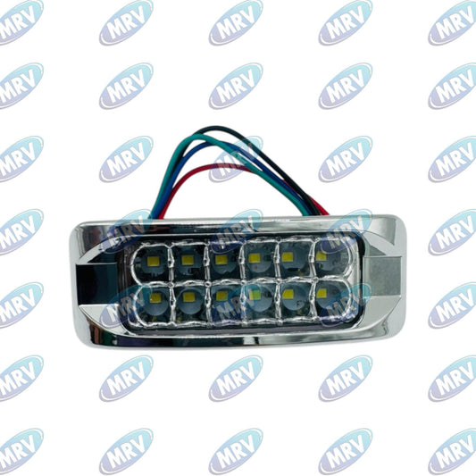 PLAFON LAT KW 12 LED CRISTAL 2 PZA 12-24