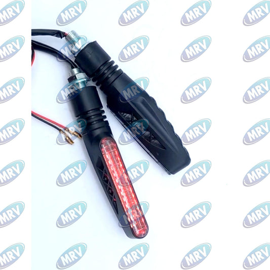 DIRECCIONAL LED MOTO ROJO