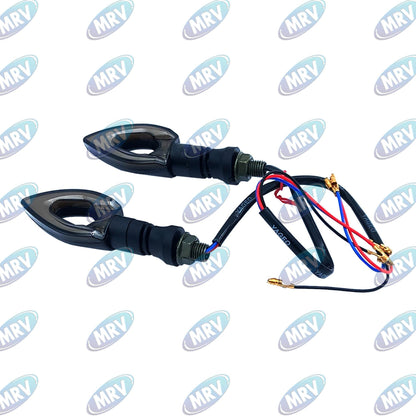 DIRECCIONAL LED MOTO AMBAR ROJO